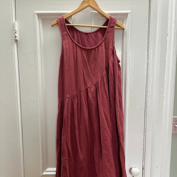 Rachel Pally Gauze Janie Dress, Raspberry Colour - Picture 2 of 6